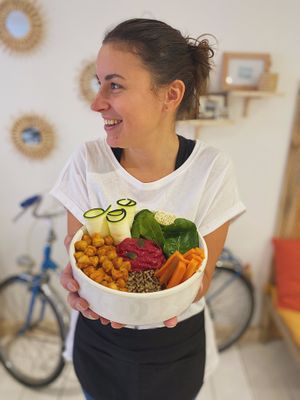 Buddha Bowl for the soul  at Yonder in Les Deux Alpes