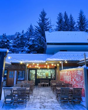 Paradise doesn't have to be tropical  at Yonder in Les Deux Alpes