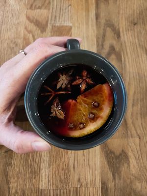 hot wine at Falla in Lublin