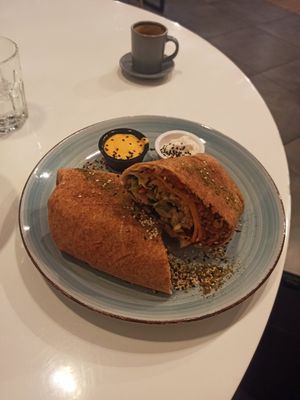 Acapulco wrap at Falla in Lublin