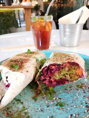 Hemp wrap at Falla in Lublin