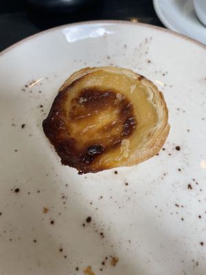 Pastel de nata vegan 🌱   at Ca.fé Coffee House in Lisbon