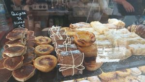 Pastel de nata vegano at Ca.fé Coffee House in Lisbon