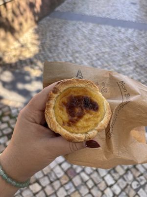 the cream was the best tried here in portugal  at Ca.fé Coffee House in Lisbon