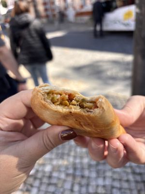 empanadas  at Ca.fé Coffee House in Lisbon