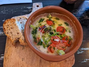 Baked "Feta" at Vegane Glorie in The Hague