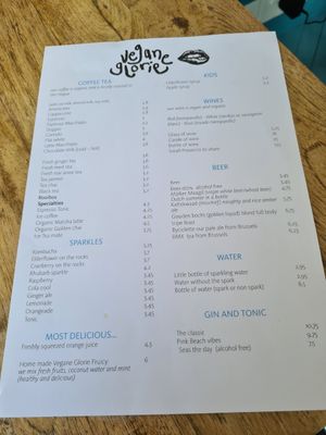 Drinks at Vegane Glorie in The Hague