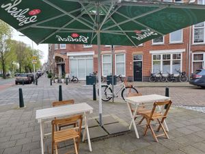 Terrace at Vegane Glorie in The Hague