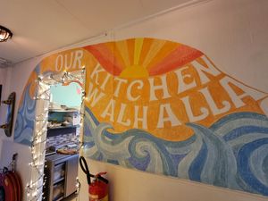 Kitchen at Vegane Glorie in The Hague