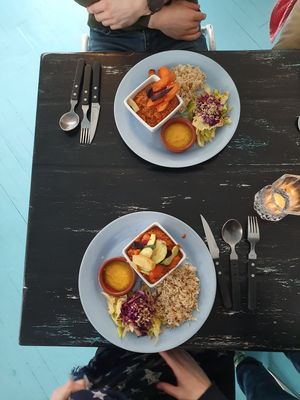 The indian cury, Robs specialty at Vegane Glorie in The Hague