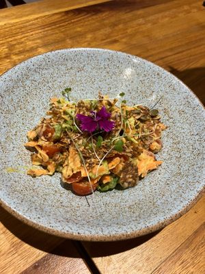 Salada PANC at Botanico - Colheita Criativa in Florianopolis