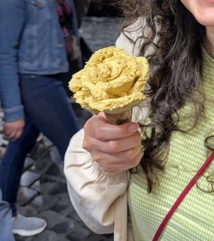 Vegan pistachio at Amorino in Rome