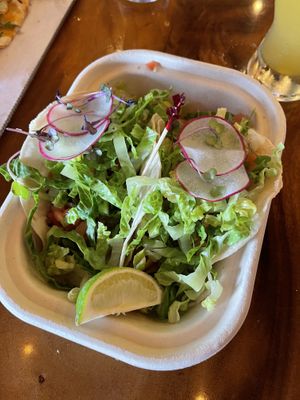 Mushroom tacos - disappointing   at Ola Brew in Kailua Kona