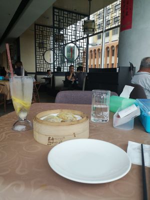 Gyoza at Living Seed 翠园素食馆 in Kota Kinabalu