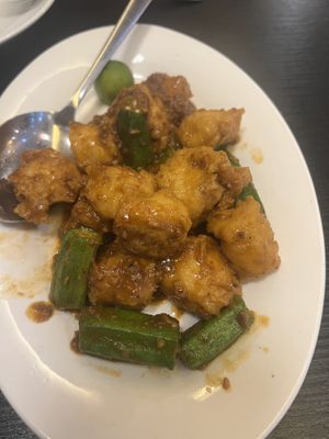 “Chicken"   at Living Seed 翠园素食馆 in Kota Kinabalu