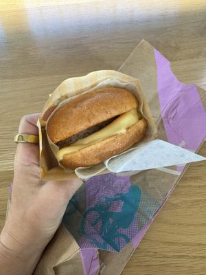 Vegan breakfast sandwich   at SFO - Amy's Drive Thru - T1 in South San Francisco