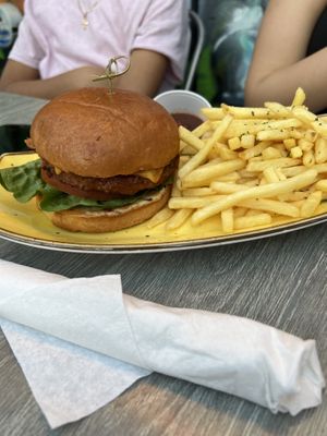 Beyond burger   at Dukunoo Jamaican Kitchen in Miami