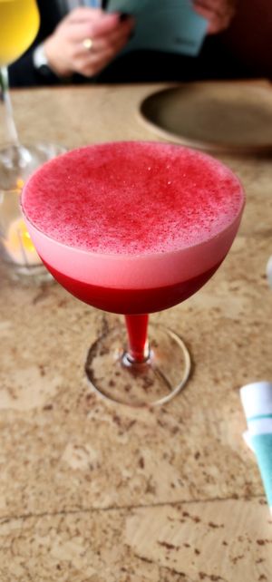 Boysenberry & Vanilla Whiskey Sour at Forest in Auckland