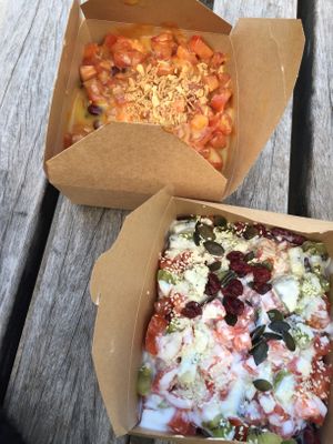 big surprise bowls via TooGoodToGo-app (7€ total) at Yuícery - Milaneo in Stuttgart