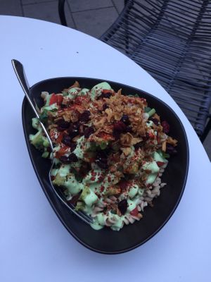 Pasta signature bowl  at Yuícery - Milaneo in Stuttgart