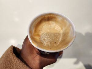 Cappuccino with soy milk at Tentazioni in Venice