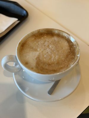 cappuccino with soy milk  at Tentazioni in Venice