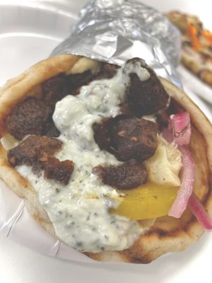 Shawarma at Inika Foods in Wilton Manors