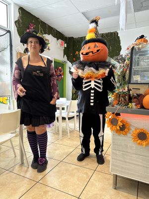 Halloween Spirits among us👻  at Inika Foods in Wilton Manors