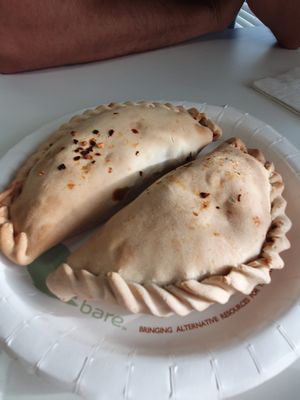 Black bean empanadas  at Inika Foods in Wilton Manors