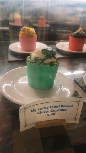 monthly vegan cupcake   at Sassagoula Floatworks and Food Factory in Orlando