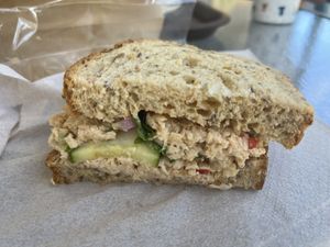 Vegan Tuna Sandwich  at Sassagoula Floatworks and Food Factory in Orlando