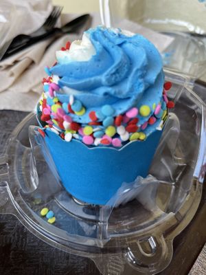 Vegan Chocolate Cupcake  at Sassagoula Floatworks and Food Factory in Orlando