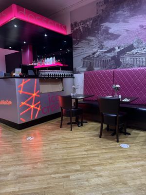 Pink   at Roti of Edinburgh in Edinburgh
