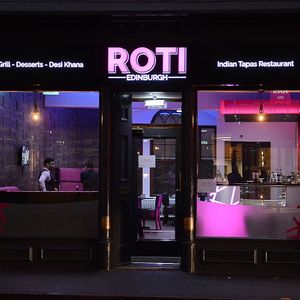 SM at Roti of Edinburgh in Edinburgh
