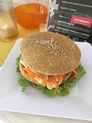 Hamburguesa vegetariana at BIO - Alimento Saludable in Villa Carlos Paz