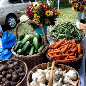 . at Cary Downtown Farmers Market in Cary