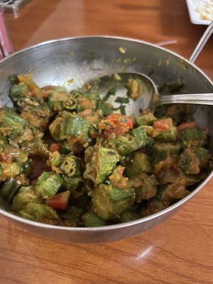 Bhindi masala   at Himalayan Range in Cary