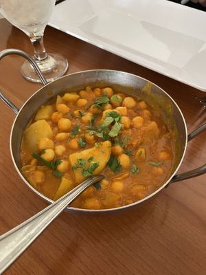 Chana masala  at Himalayan Range in Cary