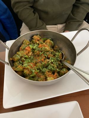 Bhindi masala  at Himalayan Range in Cary