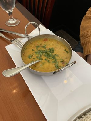 Yellow dal   at Himalayan Range in Cary