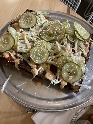 Big Mack pizza!! (Medium)  at Grandma Bob's Pizza in Detroit