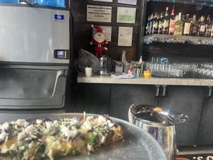 Felicia was our server.  What a great experience!  at Grandma Bob's Pizza in Detroit