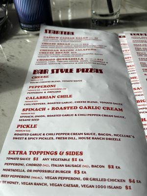   at Grandma Bob's Pizza in Detroit