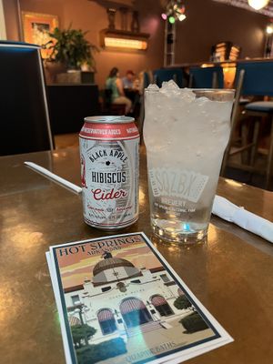 Black Apple Cider is an Arkansas staple!  at SQZBX in Hot Springs