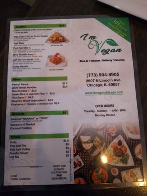  at I'm Vegan in Chicago