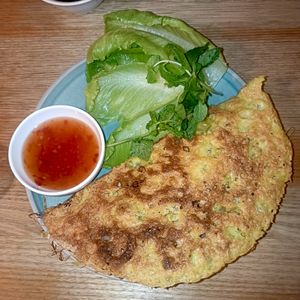 Vegan pancake at Hawker Boys in Melbourne
