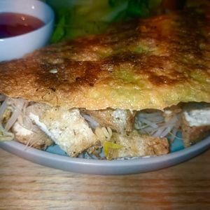 Vegan pancake at Hawker Boys in Melbourne