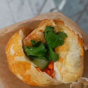 Tofu banh mi at Hawker Boys in Melbourne