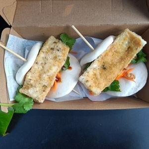 Tofu bao at Hawker Boys in Melbourne