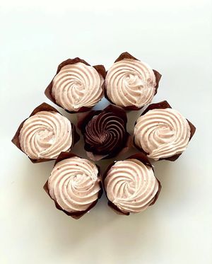 Vegan + gluten free cupcakes at Cone & Crumb in Westfield